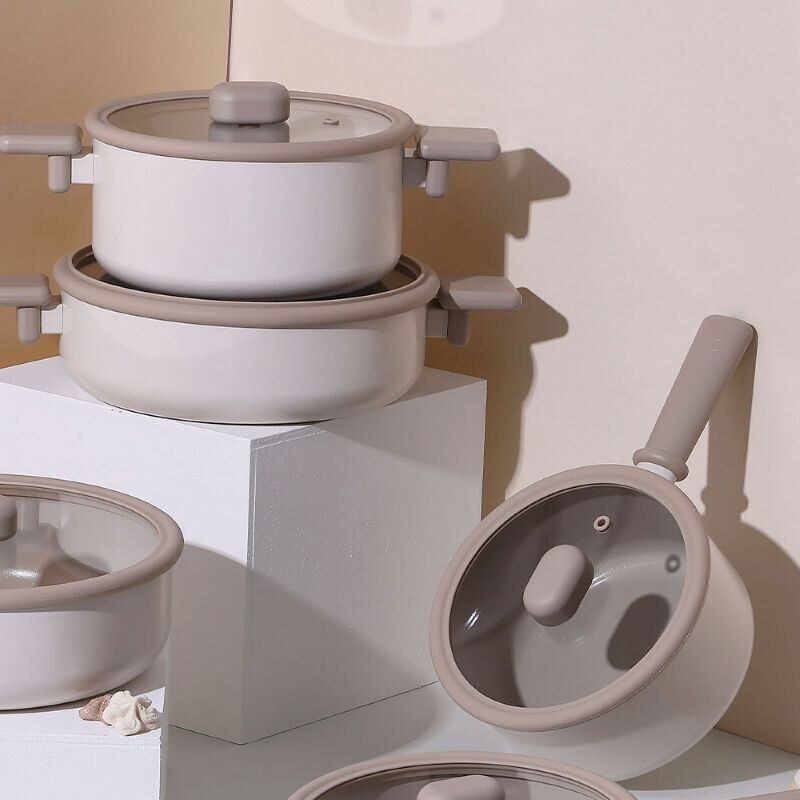 네오플램 슈슈 냄비 3종 세트 (18편수+20양수+24전골)